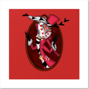 Hazbin Hotel Valentino Portrait Posters and Art